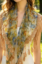 Load image into Gallery viewer, Lace Boho Scarf