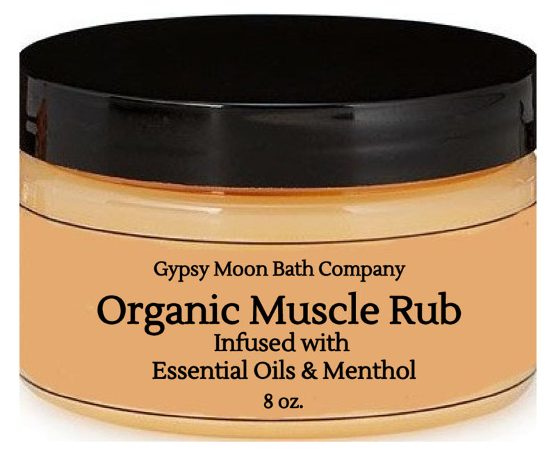 Organic Muscle Rub- 8 oz.